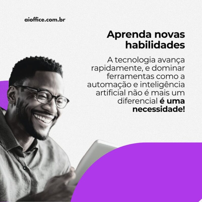 Post aiOffice: aprenda novas habilidades