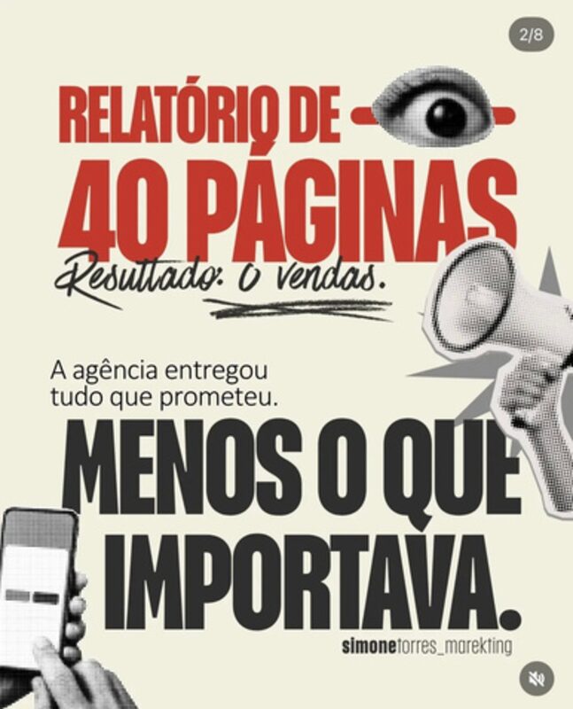 Post: Relatório de 40 páginas, menos o que importava